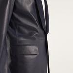 Merlin Leather Blazer | K12633 1010031039045