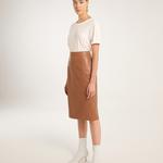 Sofia Leather Skirt | K12491 1010031035016