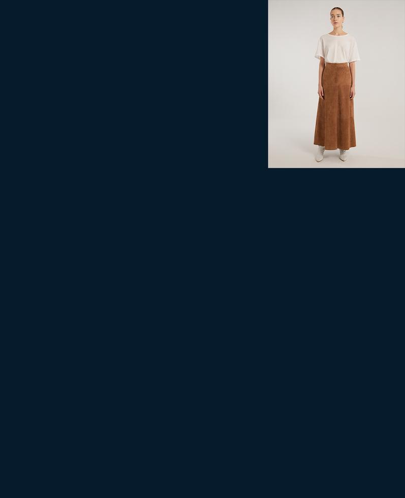 Selene Suede Skirt | K12687 1010031075010
