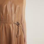 Iris Leather Dress | K12714 1010031076020