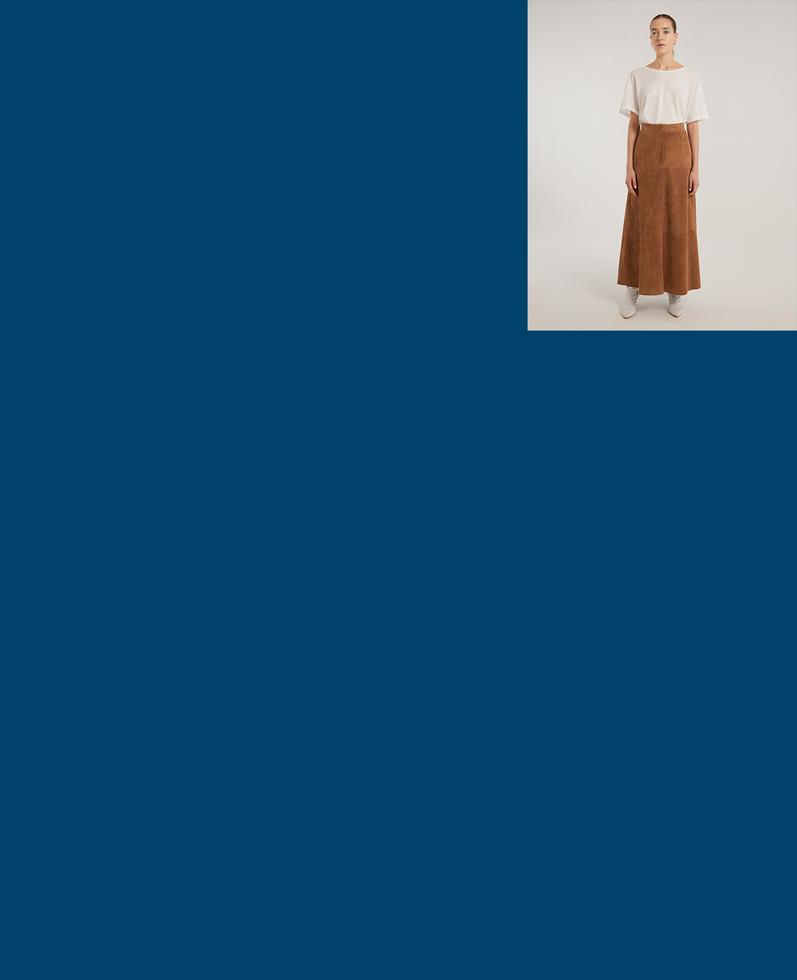 Selene Suede Skirt | K12687 1010031075037