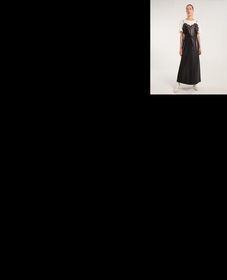 Alessia Leather Dress | K12699 1010031077011