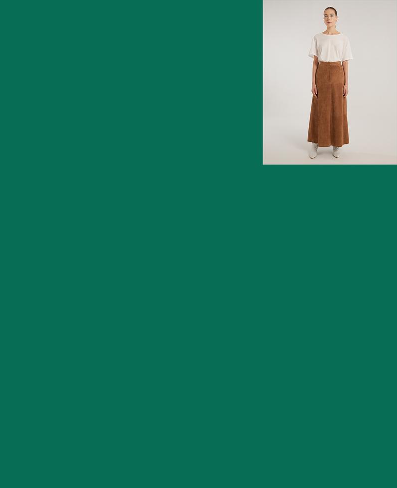 Selene Suede Skirt | K12687 1010031075039