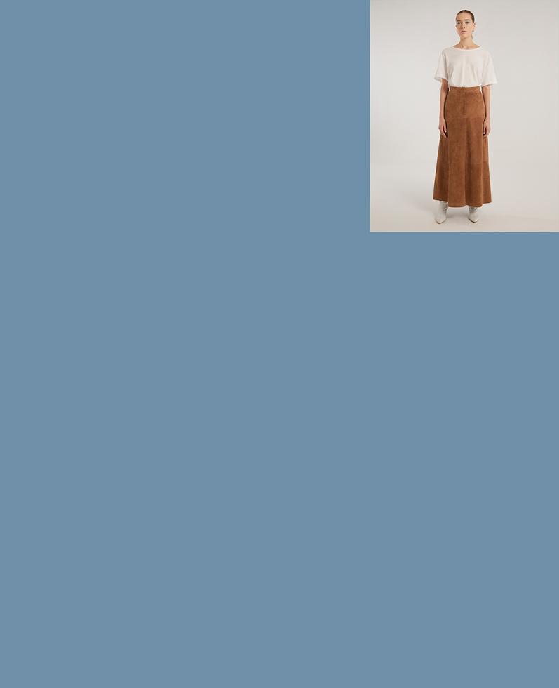 Selene Suede Skirt | K12687 1010031075046