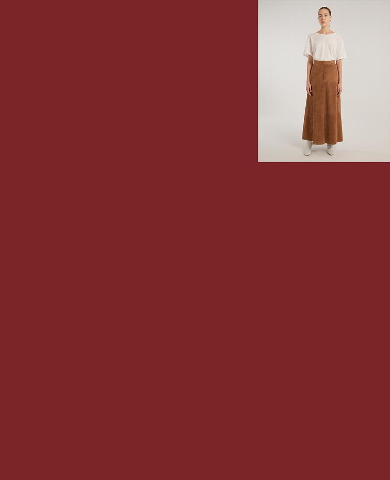 Selene Suede Skirt | K12687 1010031075084