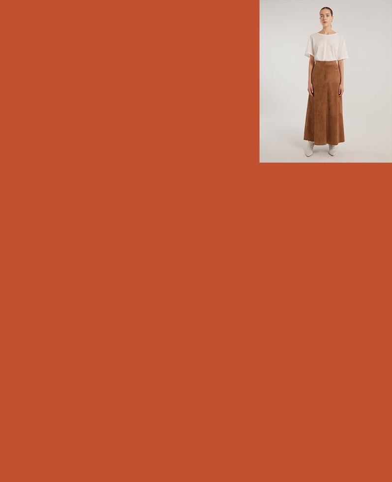 Selene Suede Skirt | K12687 1010031075021
