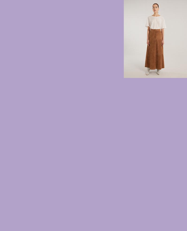 Selene Suede Skirt | K12687 1010031075056