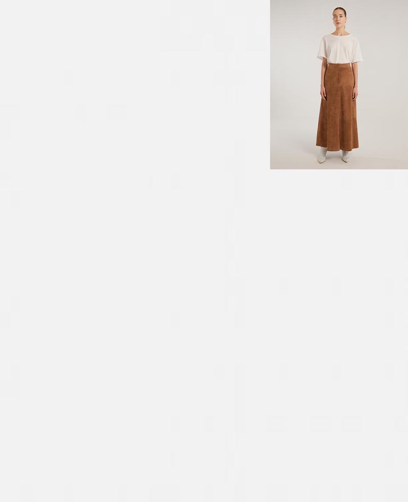 Selene Suede Skirt | K12687 1010031075124