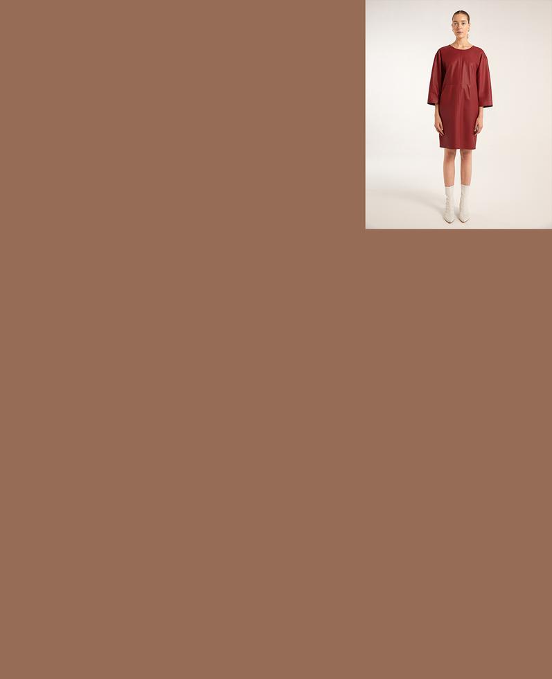 Paola Leather Dress | K12669 1010031065018