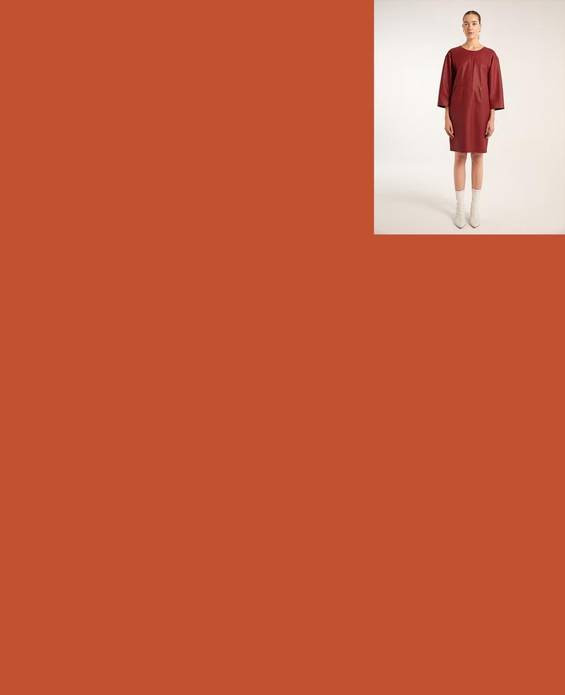 Paola Leather Dress | K12669 1010031065021