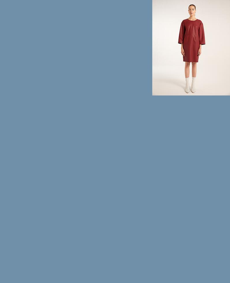 Paola Leather Dress | K12669 1010031065055