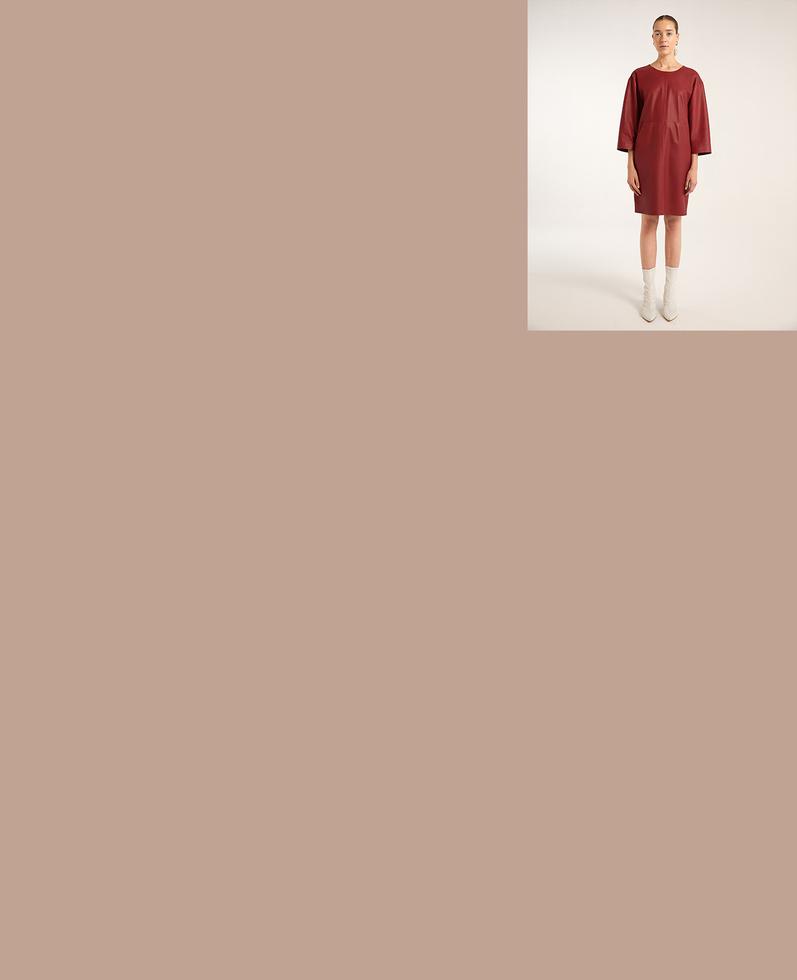 Paola Leather Dress | K12669 1010031065078