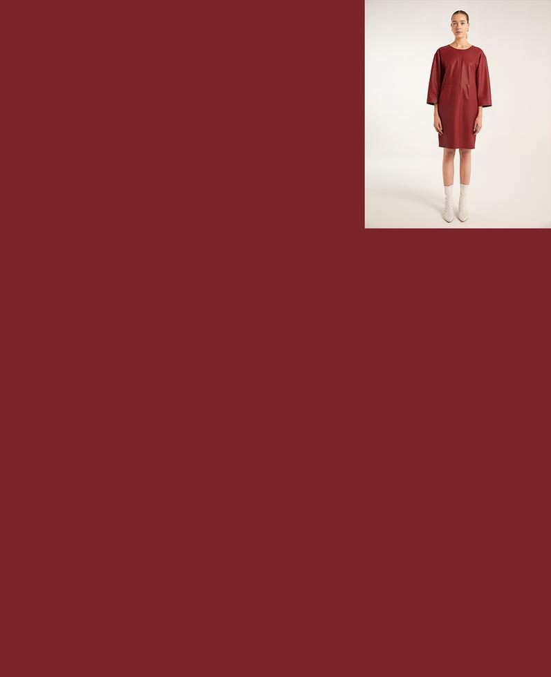 Paola Leather Dress | K12669 1010031065080