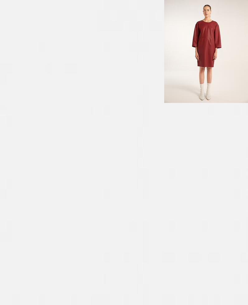 Paola Leather Dress | K12669 1010031065110