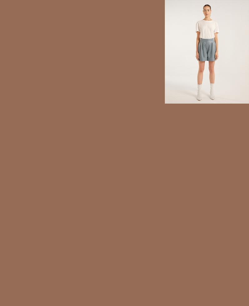 Ariana Leather Shorts | K12666 1010031087018