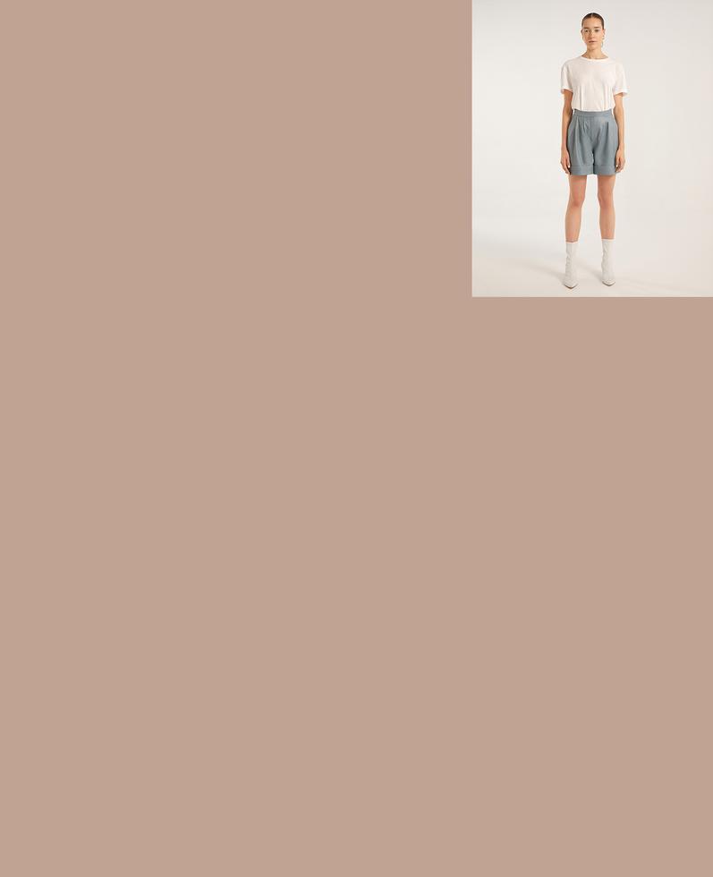 Ariana Leather Shorts | K12666 1010031087088