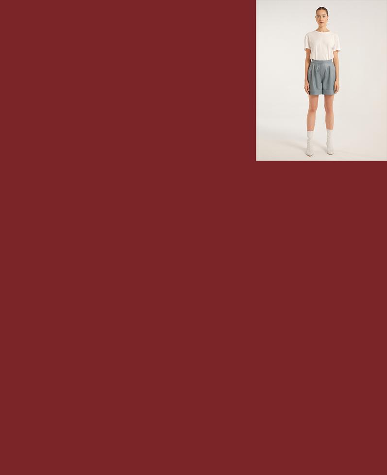 Ariana Leather Shorts | K12666 1010031087095
