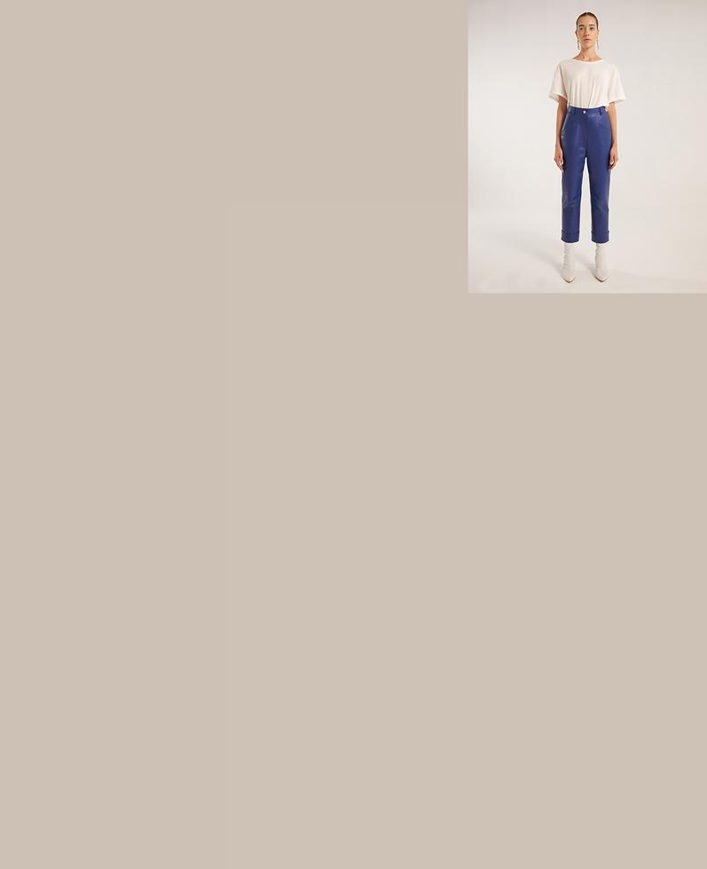 Alba Leather Pants | K12723 1010031093001