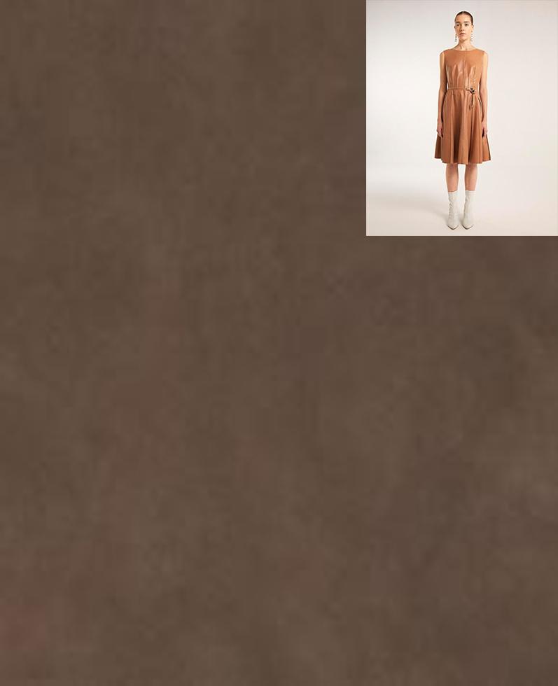 Iris Leather Dress | K12714 1010031076052