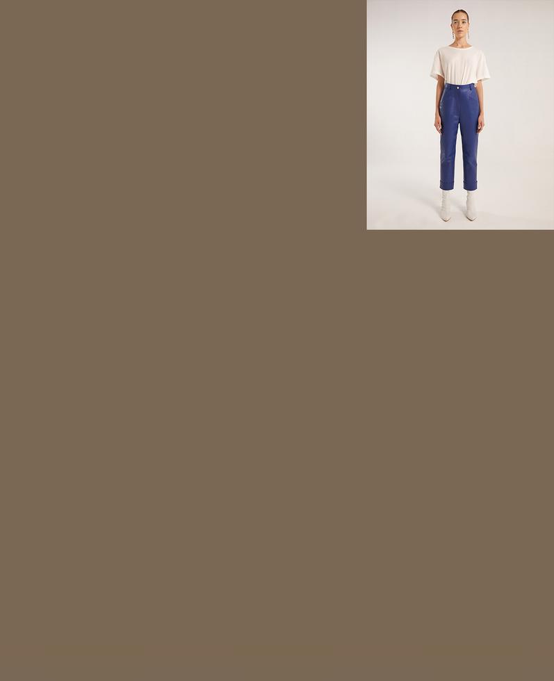 Alba Leather Pants | K12723 1010031093093