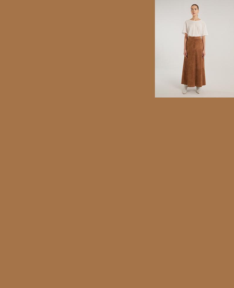 Selene Suede Skirt | K12687 1010031075140