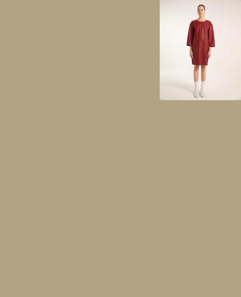 Paola Leather Dress | K12669 1010031065026