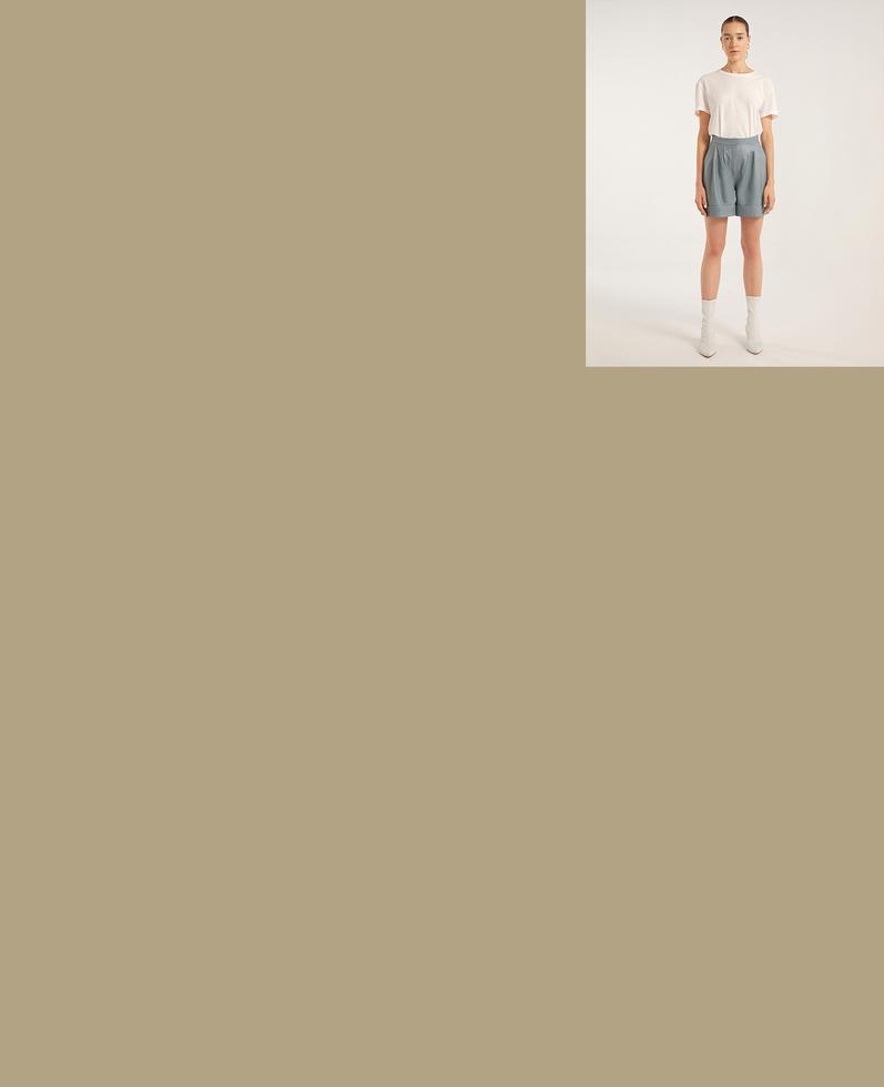 Ariana Leather Shorts | K12666 1010031087029