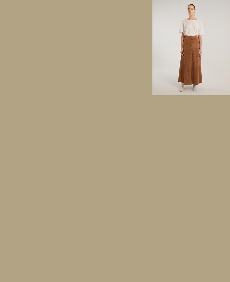 Selene Suede Skirt | K12687 1010031075026