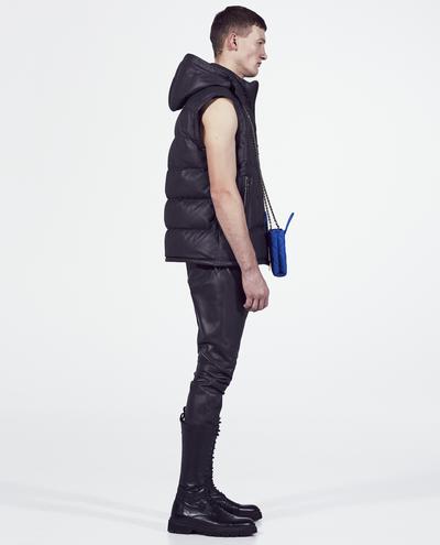 Quilted Leather Vest | K13014 1010031709079