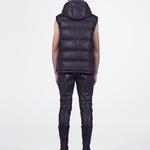 Quilted Leather Vest | K13014 1010031709079