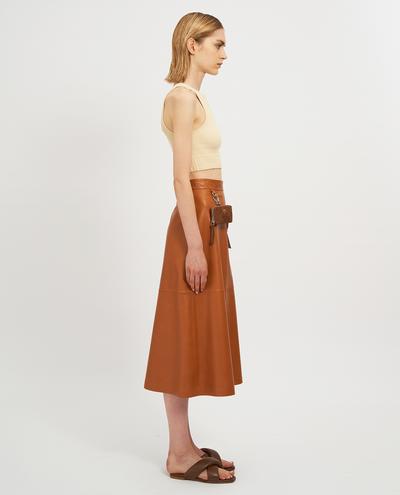 WM2 Leather skirt | K13178 1010032253065