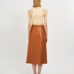 WM2 Leather skirt | K13178 1010032253064