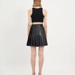 WM2 Leather skirt | K13070 1010032258099