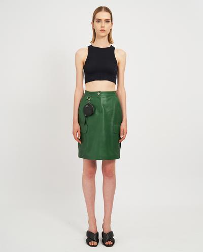 WM2 Leather skirt| K13170 1010032385012