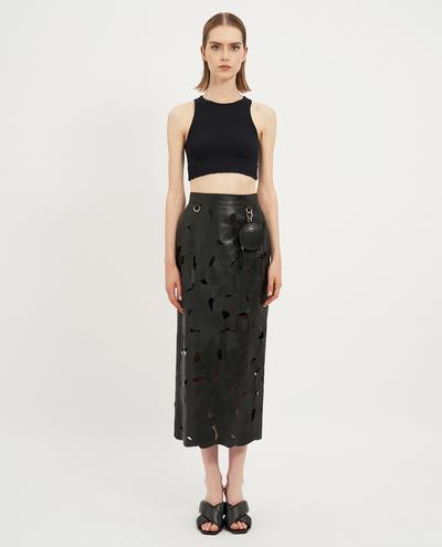 WM8 Leather Skirt | K13067 1010032255053