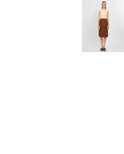 WM1 Suede crochet skirt | K13139 1010032377001
