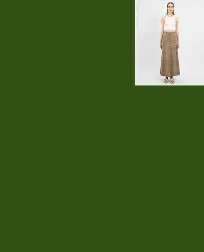 WM1 Suede skirt | K12687 1010032372012