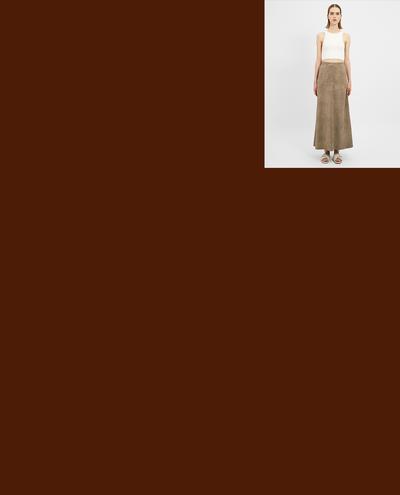 WM1 Suede skirt | K12687 1010032372008