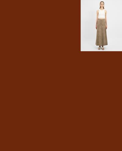 WM1 Suede skirt | K12687 1010032372009