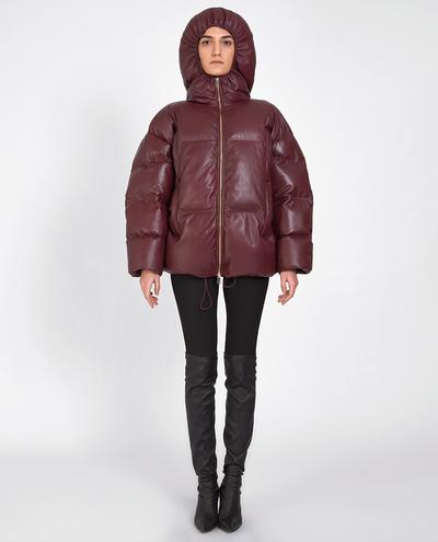 K13408 | Reversible Leather Eco Down Jacket 1010033113004
