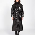 K13284 | Leather Raincoat 1010033027003