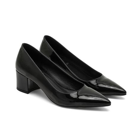 Regina Siyah Kadın Topuklu Klasik Ayakkabı