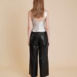 K14025* | Leather Top 1010036599009